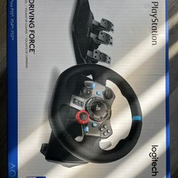 Logitech G29 Driving Force Racing Wheel for PS5, PS4 and PC