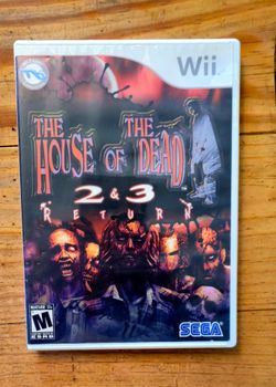 Nintendo Wii The House of the Dead 2 & 3 Return Game