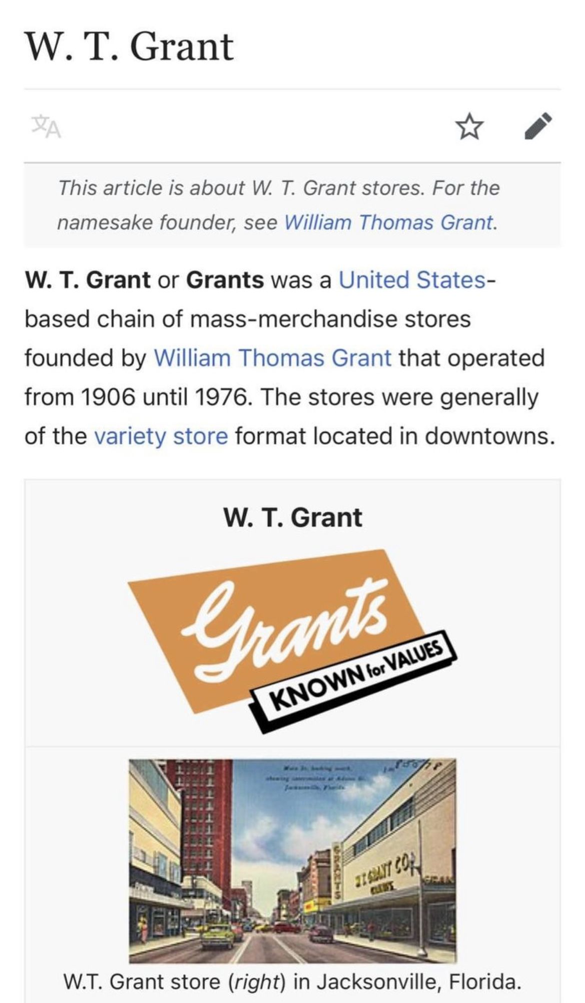 Grants Antique Grocery Cart