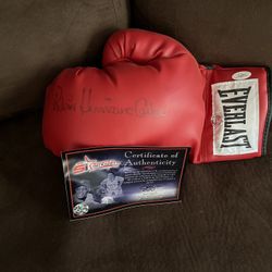 Boxing Glove Signed