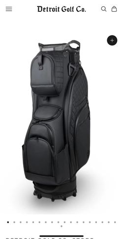 Leather Cart Golf Bag