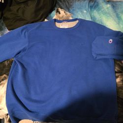 Champion Sweater Royal Blue 2XL