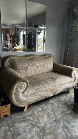Three piece couch set