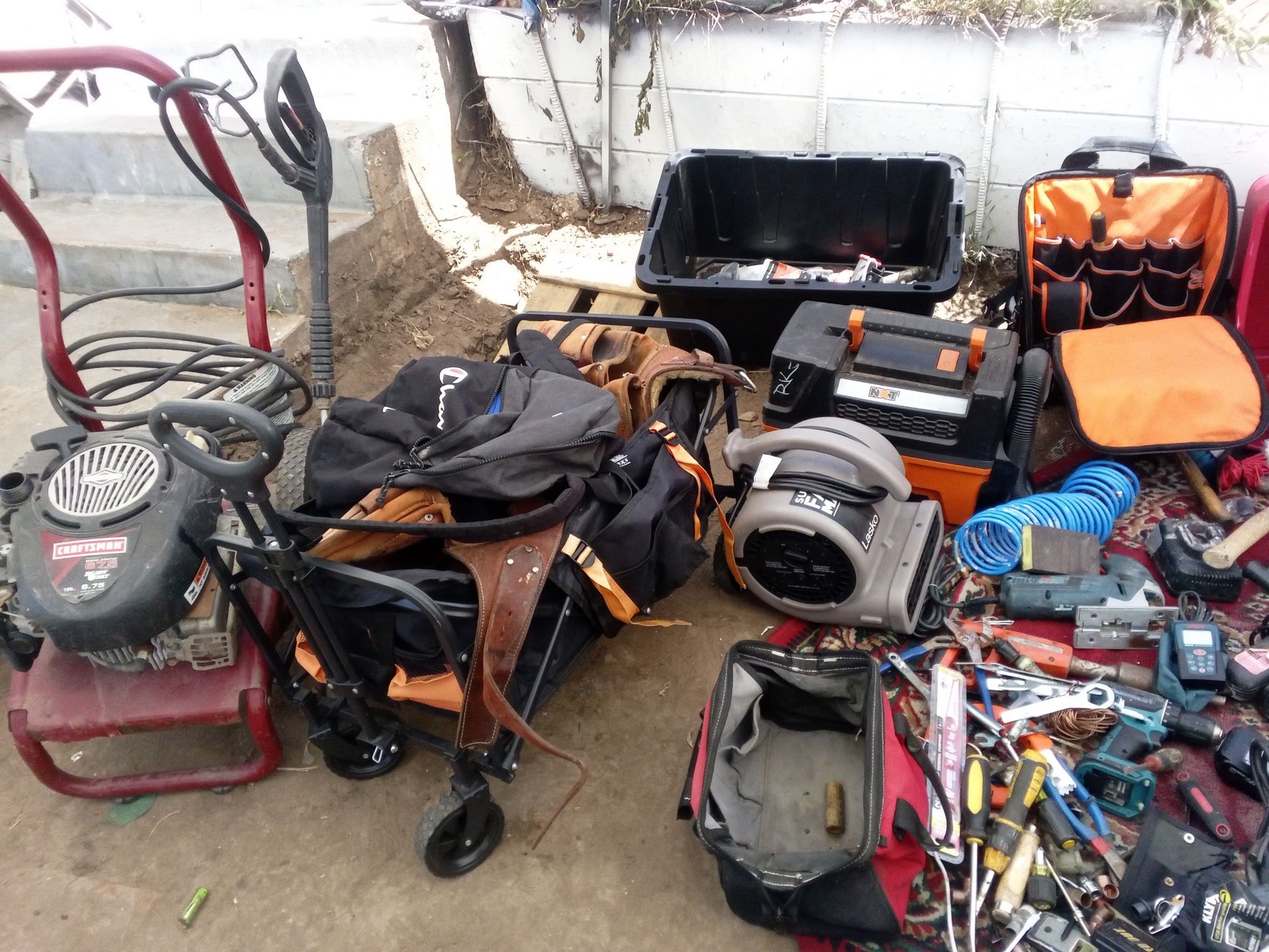 Unwieldy turbo torch oxygen acytilen And Other Tools