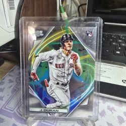 2022 Topps Chrome Card J.duran 