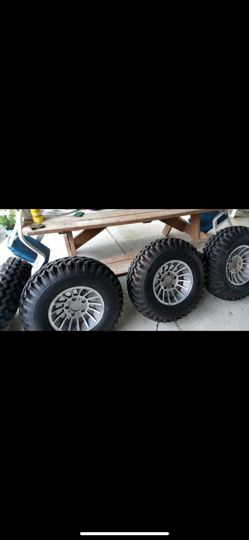 15 Inch Buck Shot Mudder Tires