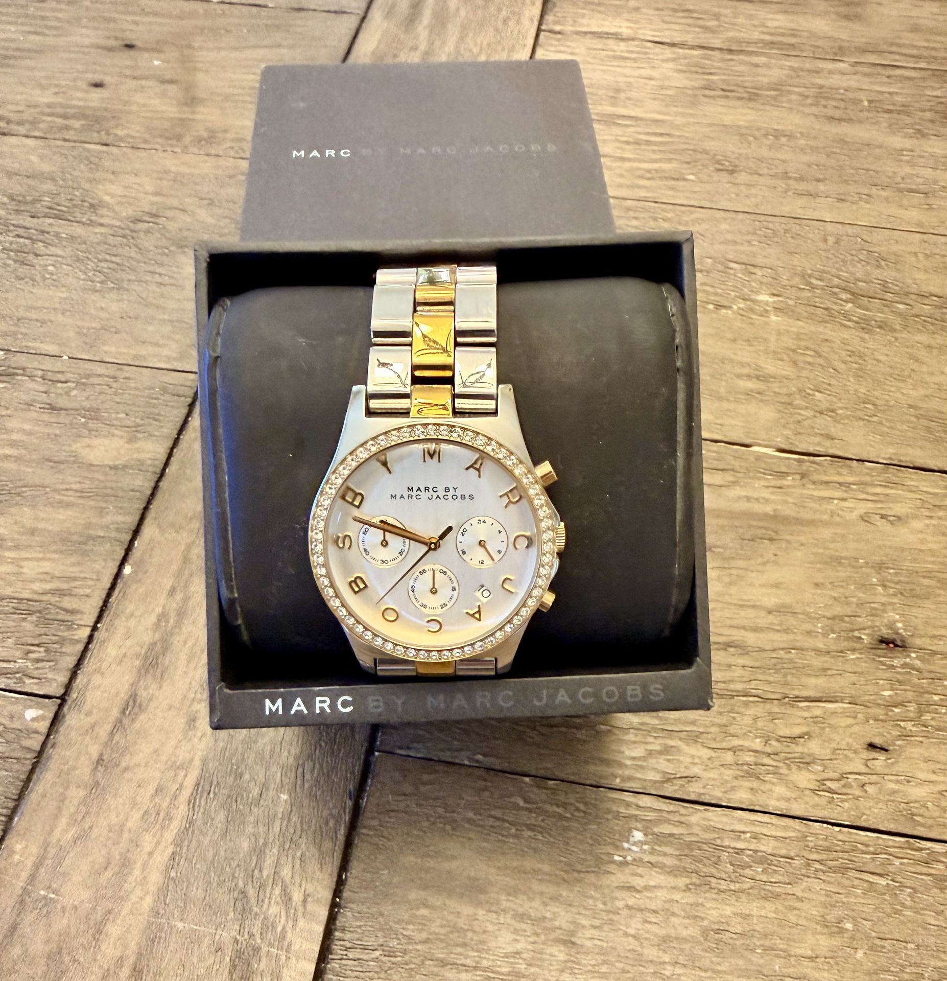 Marc by Marc Jacobs Two-Tone Stainless Steel Women’s Watch