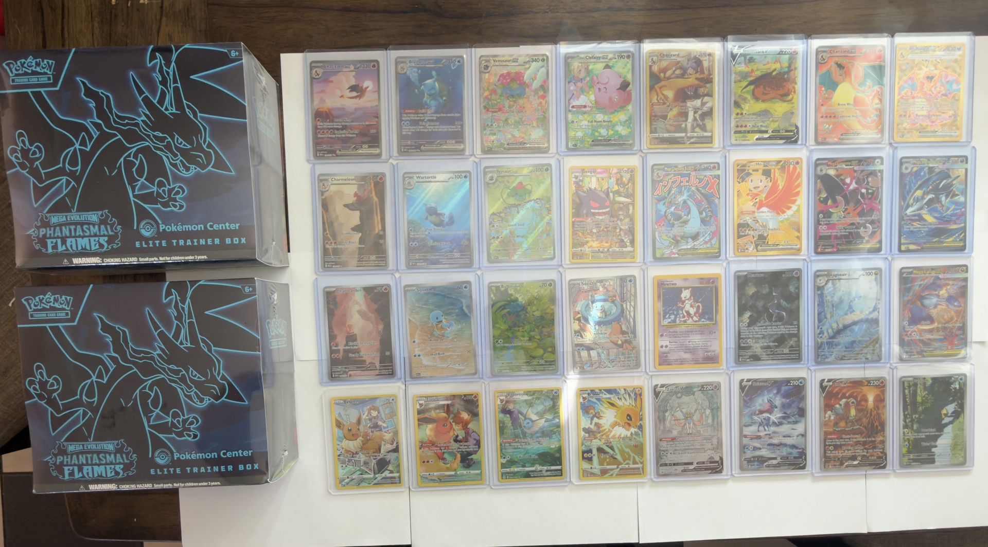 Pokemon 151 + Phantasmal Flames + Black Bolt & White Flare