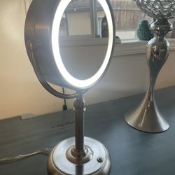  Makeup Mirror, LED Vanity Mirror, Magnifying Mirror, Corded 