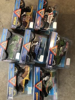 Monster jam trucks 1:24 price is for each