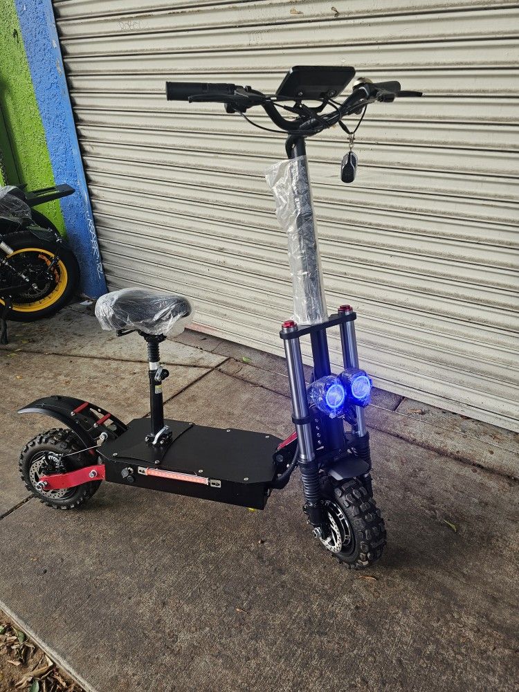 X60 5600w Electric Scooter 50mph Dual Motor