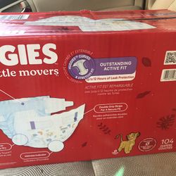 Size 5 Huggies Little Movers