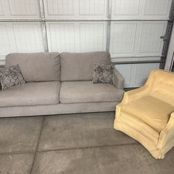 Couch And Recliner