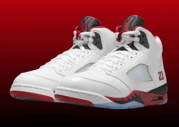 JORDAN 5 FIRE RED 7Y