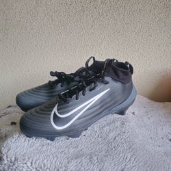 Nike Zoom Air Vapor Pro 1 Black Dark Grey Football Cleats US Size 11.5