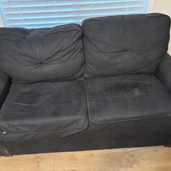 Pullout Couch W/ Outlets & Mattress 