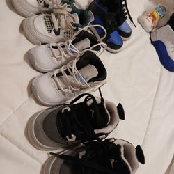 Kids Shoes 3 Pair 100 Size 5 1\2