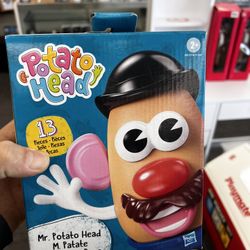 Potato Head Mr. Potato Head Toy with 13 Pieces, Preschool Toys, Ages 2+, New 