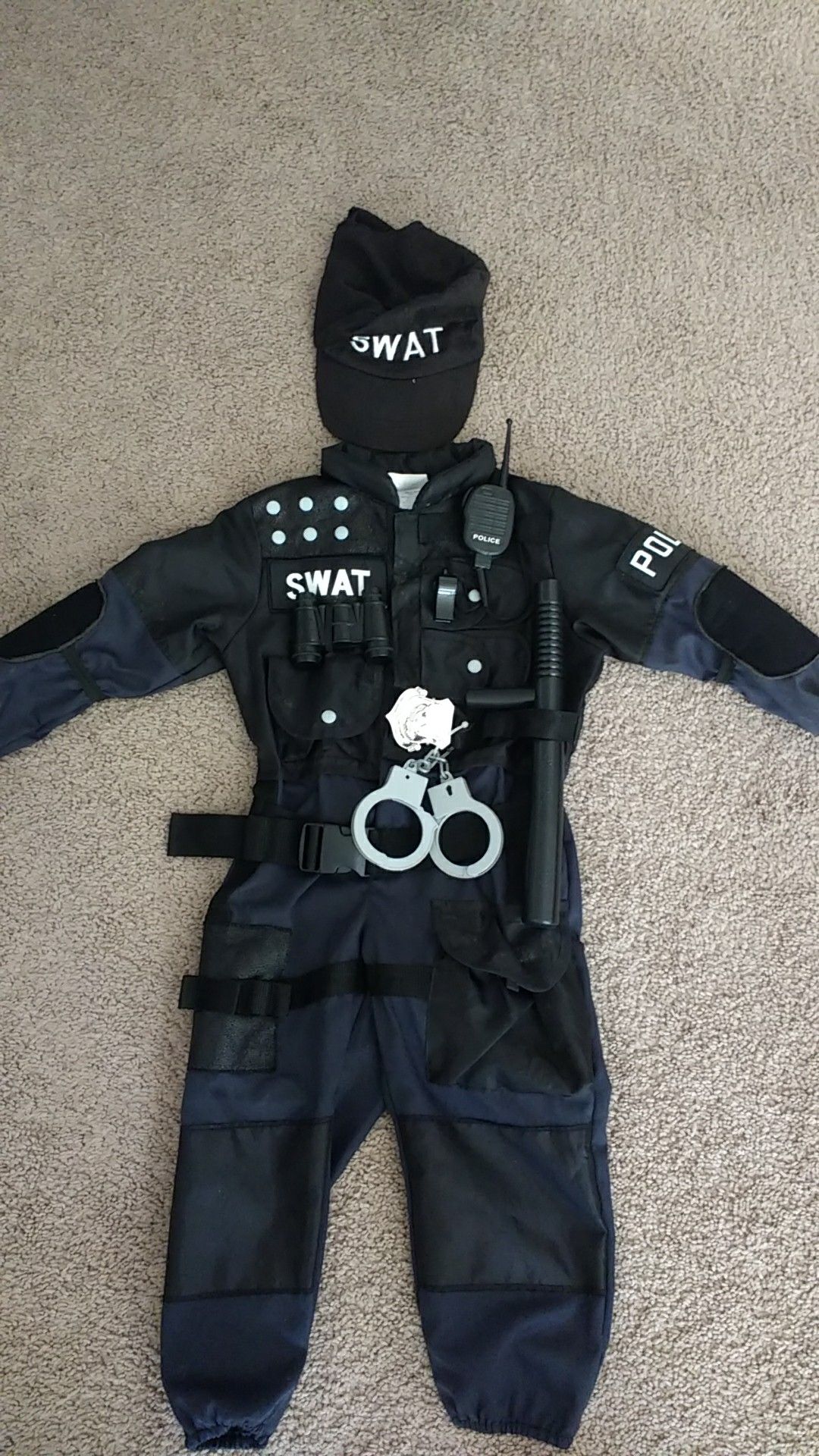 SWAT team Halloween costume