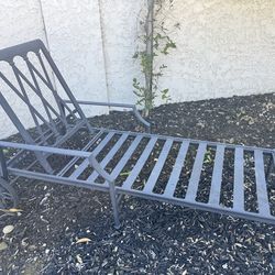 Iron rod patio furniture