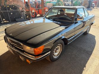 1985 Mercedes Benz 500SL euro spec