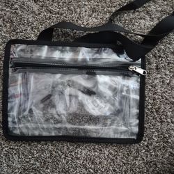 Stadium Approved Cross Body Transparent Bag