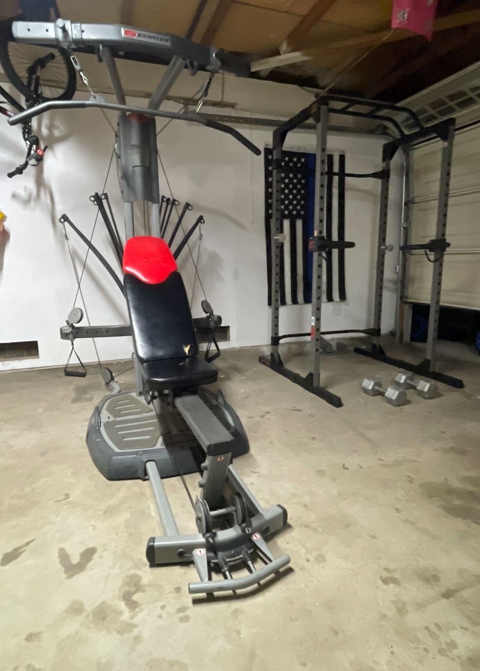 Bowflex And Squat Rack 