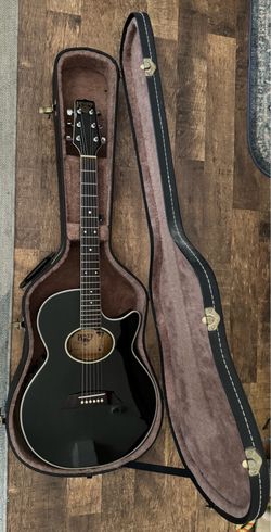 80’s Bently thin body acoustic electric guitar