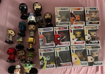 FUNKO POP LOT WITH CM PUNK, CHASES, FUNDAYS