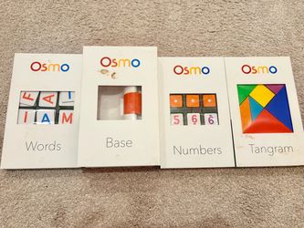 Osmo 4-Pack: Words, Base, Numbers, Tangram