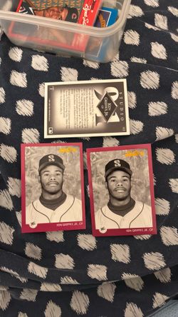 Ken Griffey jr studio 91 rare card