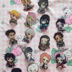 Demon Slayer Pins $1 Each