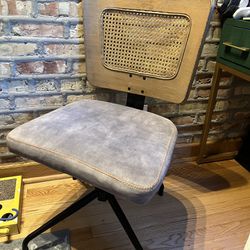 Desk Chair (Brown and Gray) 