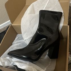 Women’s Black Heel Ankle Boots 