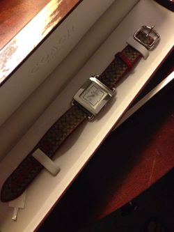 Coach watch with box, tags $325 selling for $175
