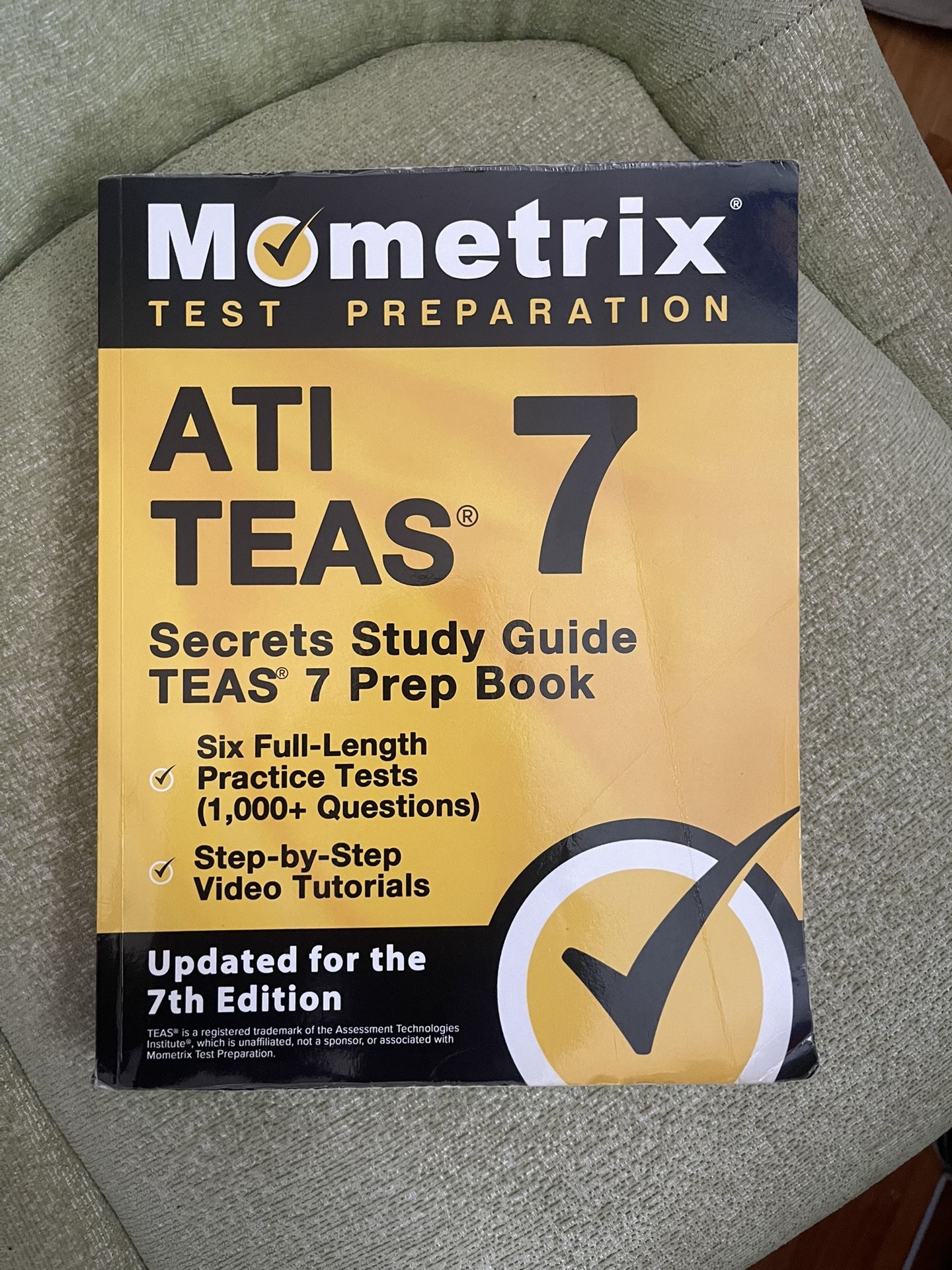 ATI Teas Prep Book For Nursing