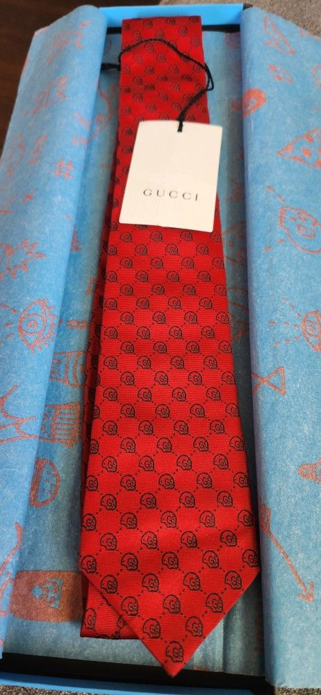 Gucci Men Silk Tie