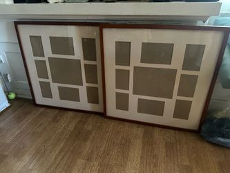Pottery barn wooden frames (25x25)