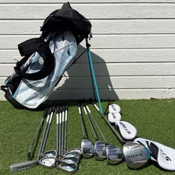 Women’s Callaway Strata Ultimate 16 piece Teal Golf Set