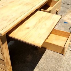 Multipurpose Solid Cedar Desk