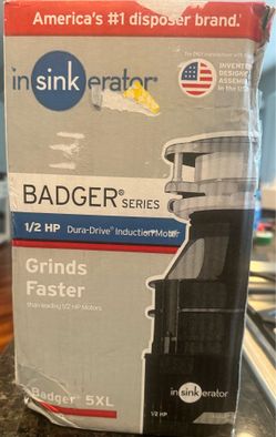 New! Insinkerator Badger 5XL Disposer