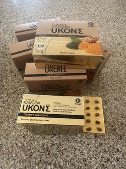 Five boxes Organic Turmeric Capsules 100 capsules