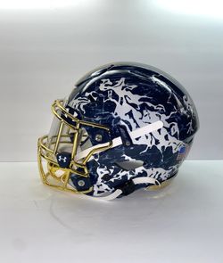Custom Navy Ocean Camo Football Helmet for Sale in Ontario, CA - OfferUp Custom Navy Ocean Camo Football Helmet for Sale in Ontario, CA - OfferUp