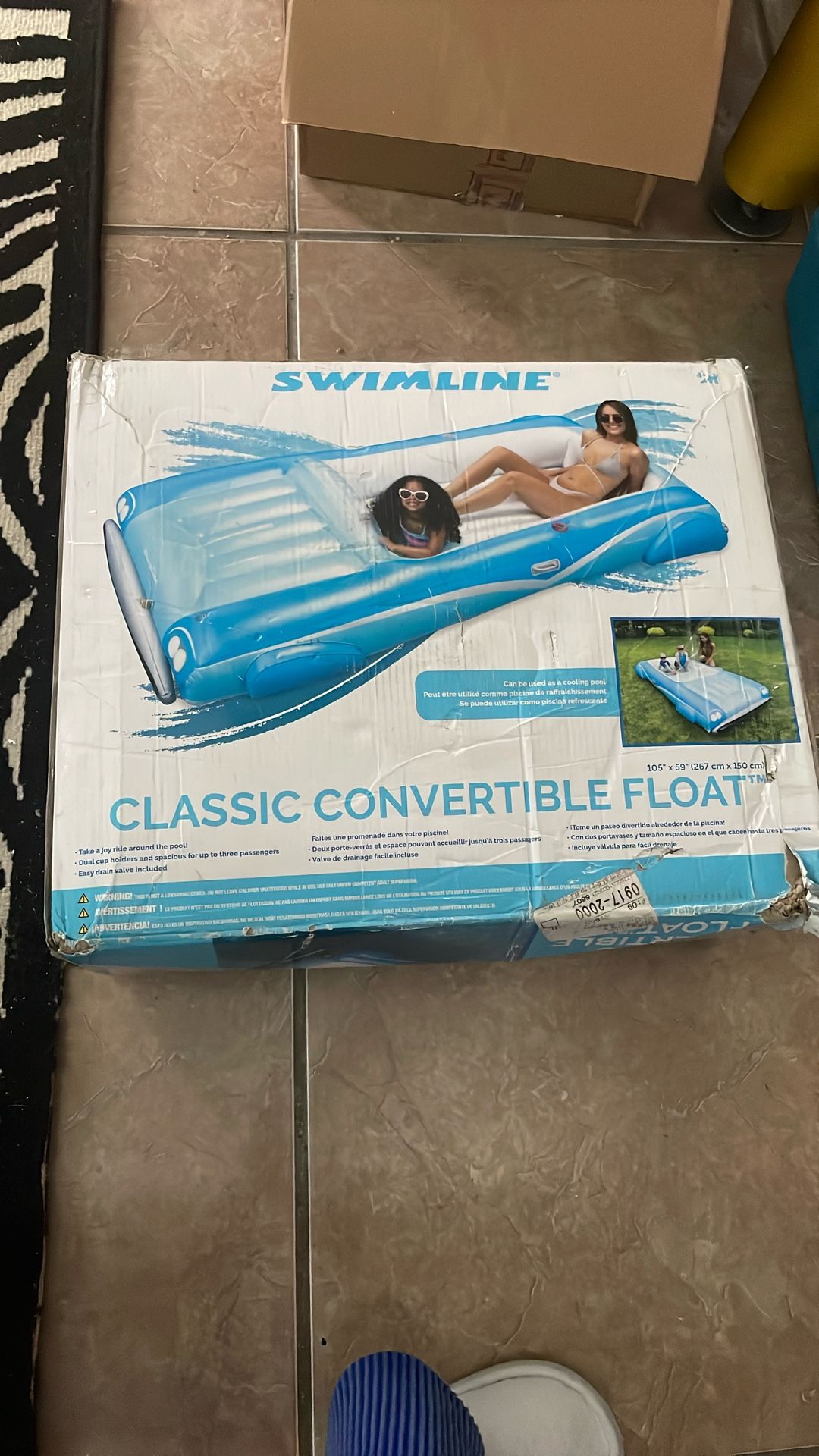 Swimline Classic Convertible Float 
