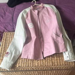 Dale Earnhardt Jr leather ladies jacket 