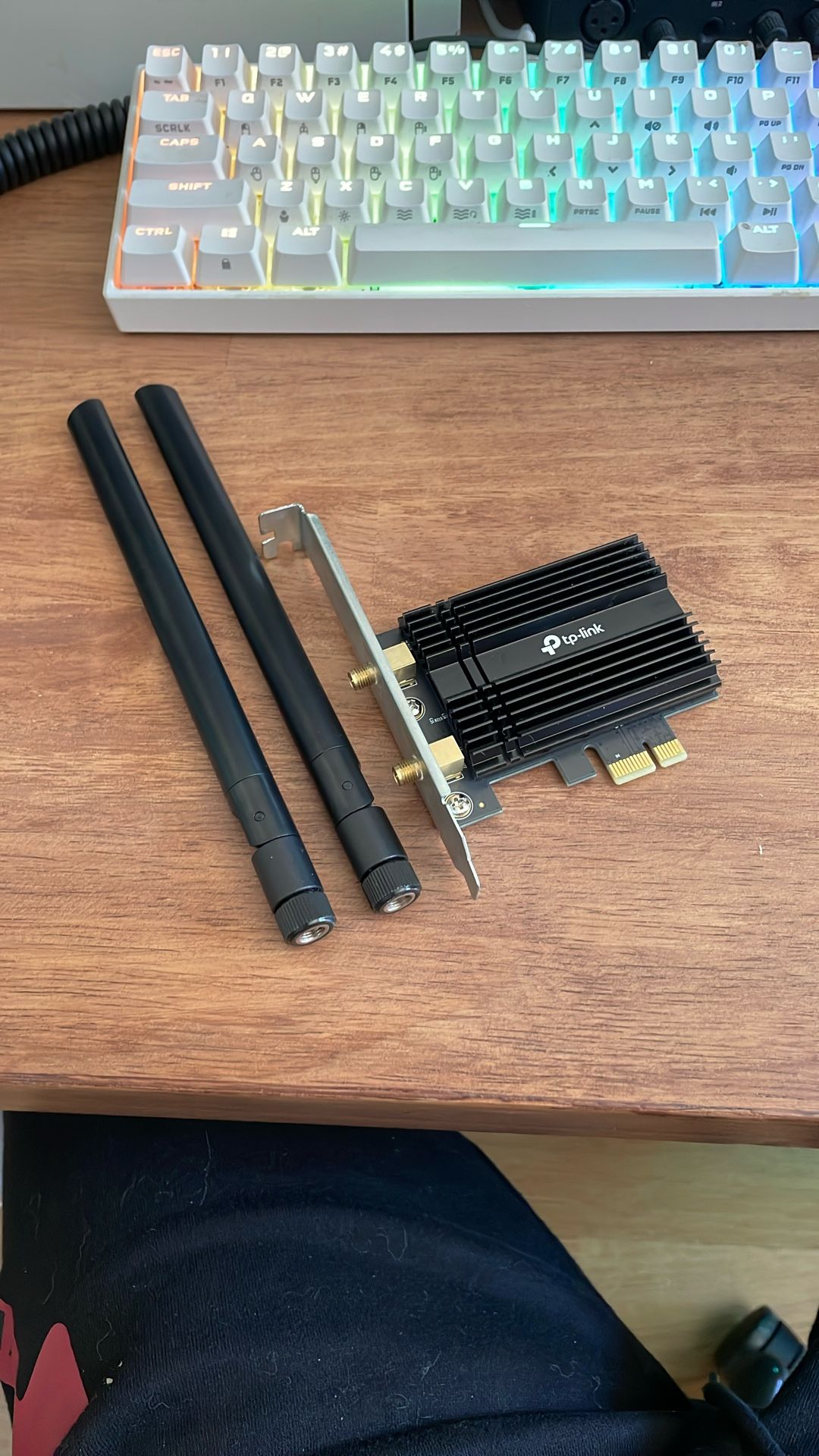TP-Link WiFi 6 + Bluetooth 5.0 PCIe PC Expansion Card