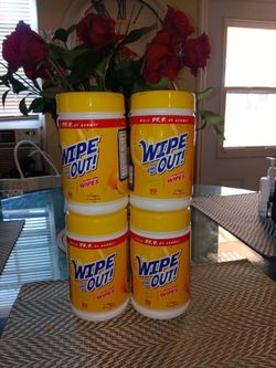 Bundle Deal  FOUR (Wipe Out 80 wipes)