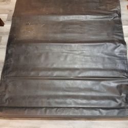Chevrolet truck 5 Foot 8 Inch Bed Soft Rollup Tonneau Cover With Bowtie Symbol