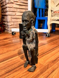 Thinking Man Sitting From Ethiopia 