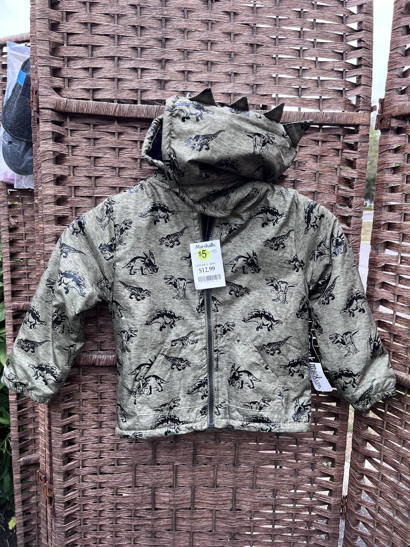 Child’s Winter Fleece Hooded Coat - 3T NWT $5
